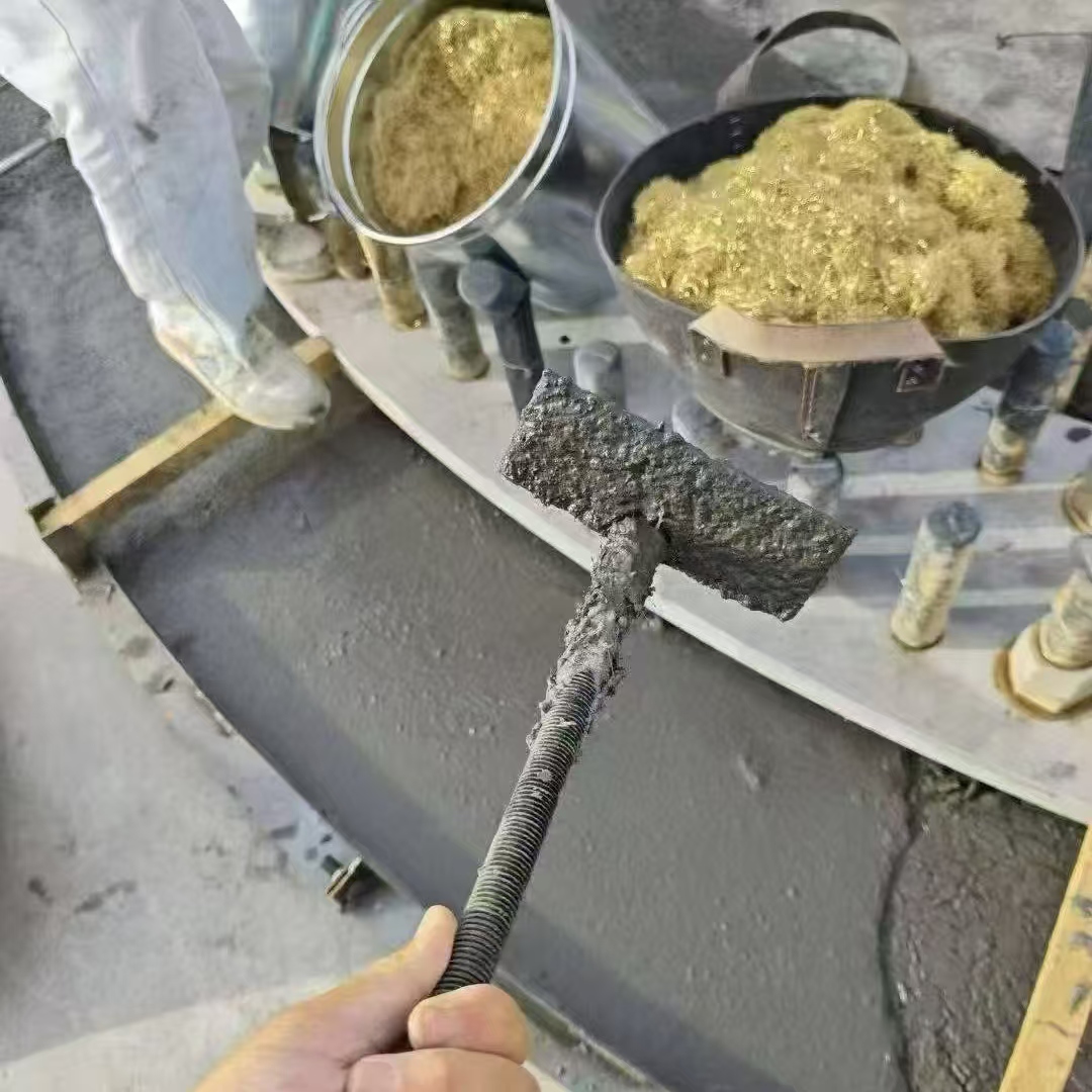 石楼C120钢纤维高强无收灌浆料 轧机压缩机汽轮机发电机锻压设备底座灌浆材料